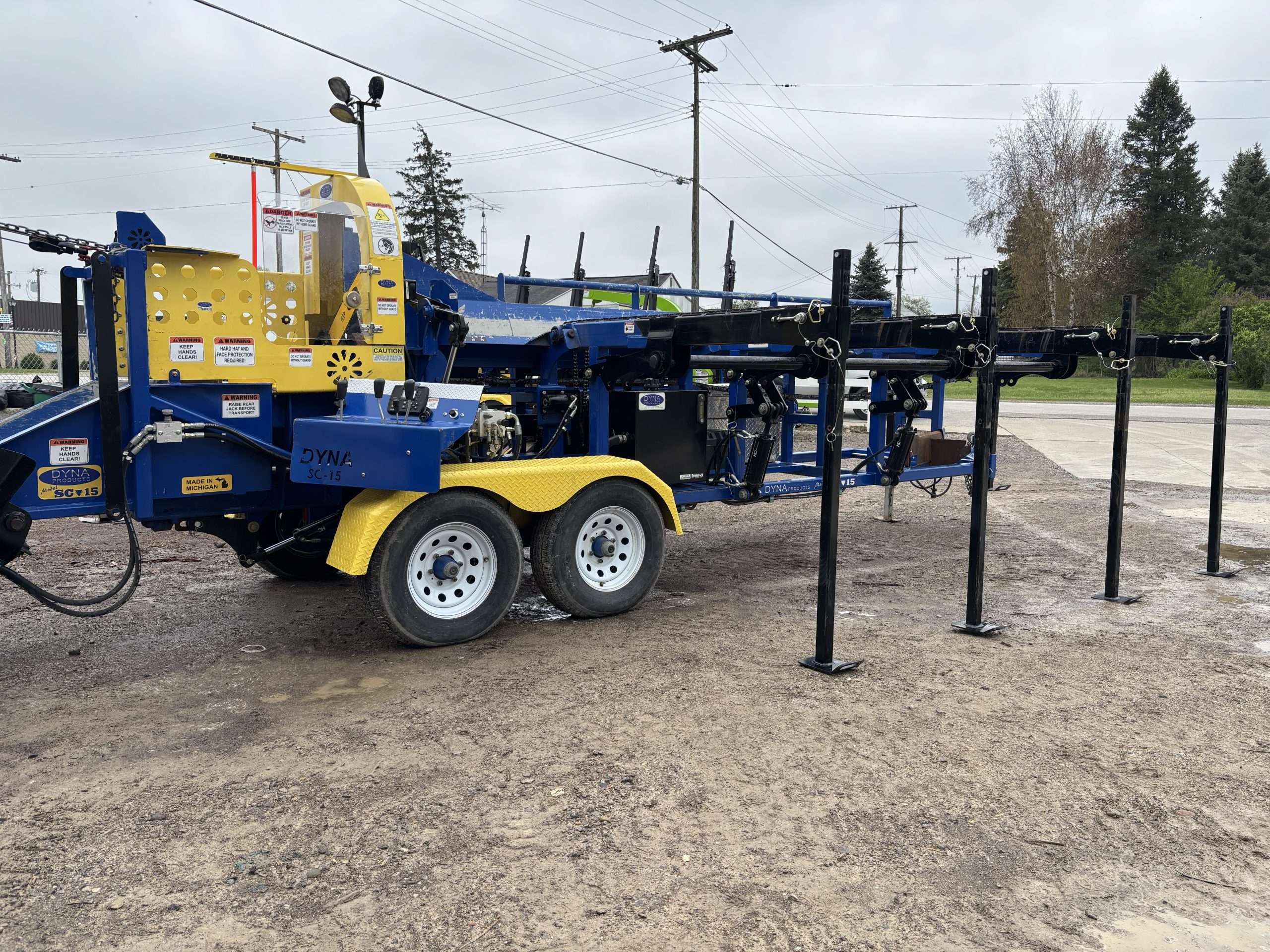 Factory Refurbished DYNA 2022 SC-15 CAT DieselFirewood Processor